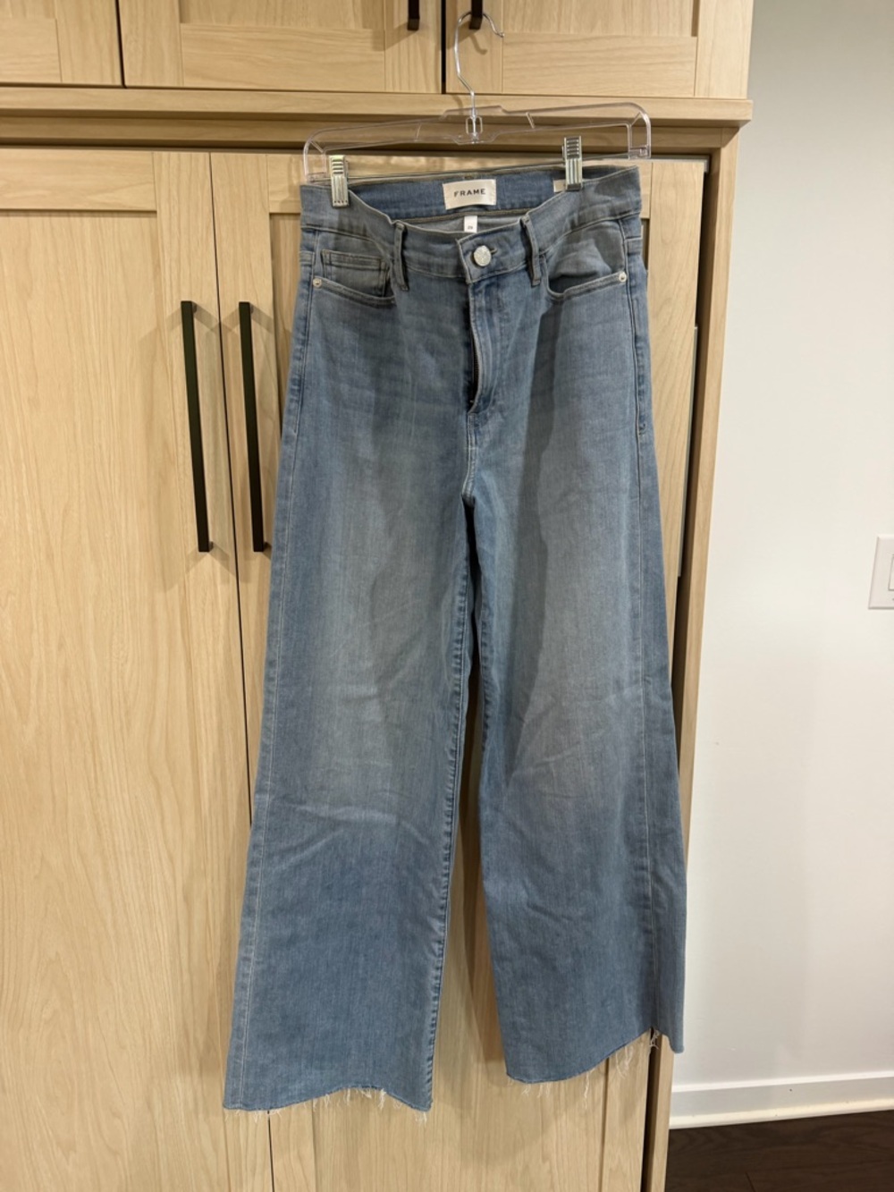 FRAME Le Slim Palazzo Jeans Size 29